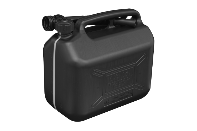 10 LTR FUEL CAN (BLACK)