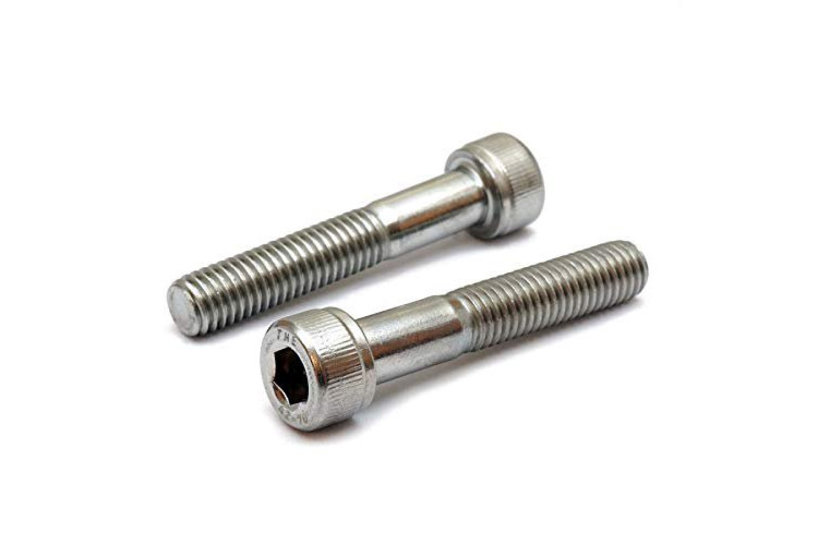 #10 X 2 1/4 - 24 (UNC) SOCKET CAP BOLT (A2)