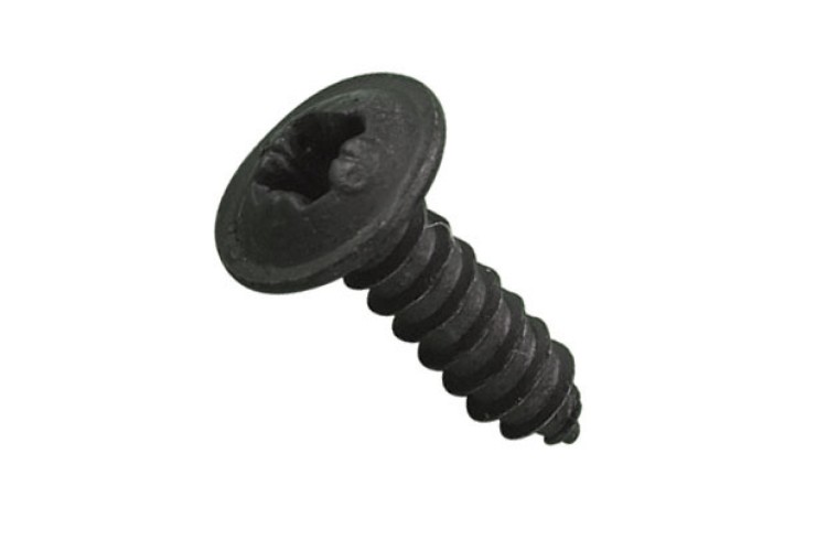 10 X 5/8 (4.8 X 16MM) FLANGE HEAD SELF TAPPING SCREW ( (BLACK) (AB POINT)