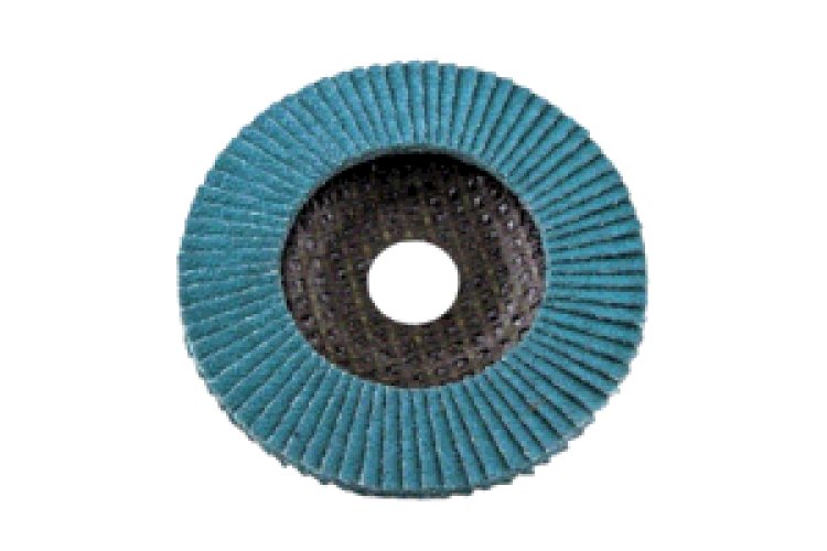 115MM X 22MM ZIRCONIUM FLAP DISC (P120 GRIT) (BIBIELLE)