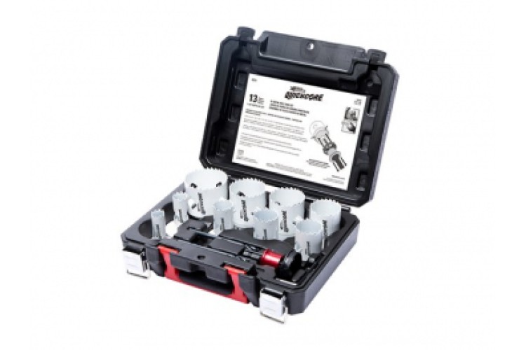 13 Piece Quickcore Hole Saw Set