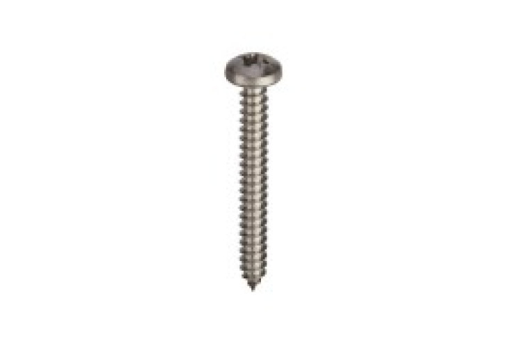 14 X 1 (6.3 X 25MM) SELF TAPPING SCREWS PAN HEAD  (A2 STAINLESS) (AB POINT)