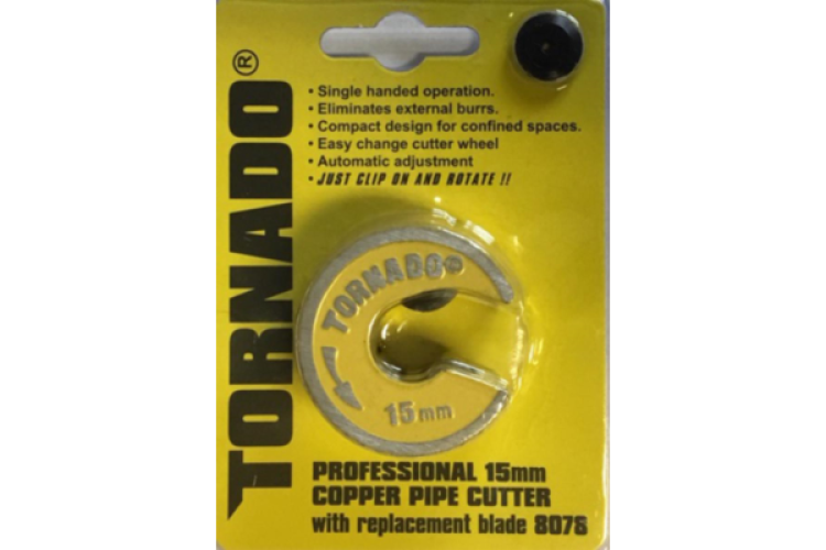 15MM COPPER PIPE CUTTER GLOBEW8078 HDS