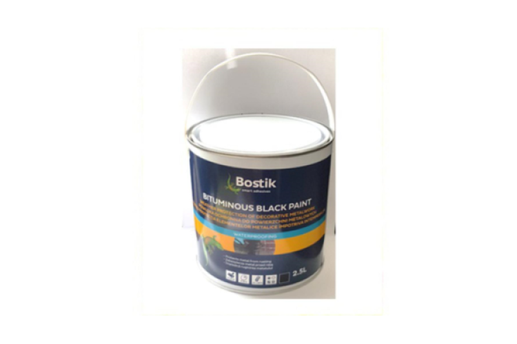 2.5L BOSTIK BITUMEN PAINT BLACK