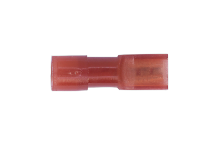 2.8MM FULLY INSULATED FEMALE TERMINAL (RED) (100 PK)