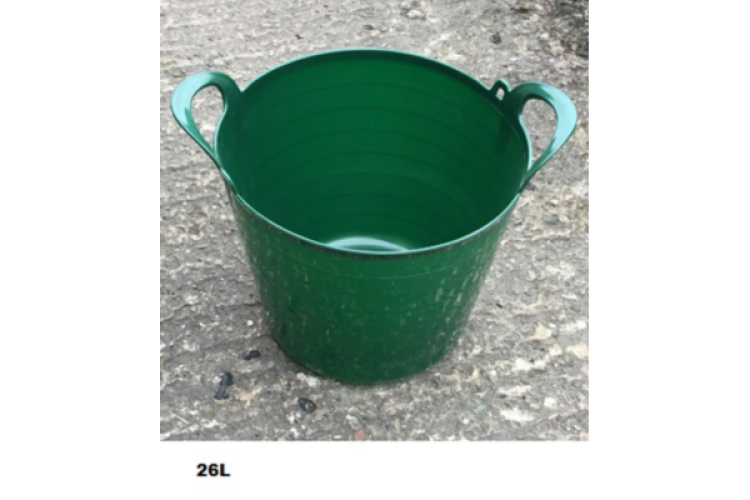 26LTR FLEXI TUB GREEN