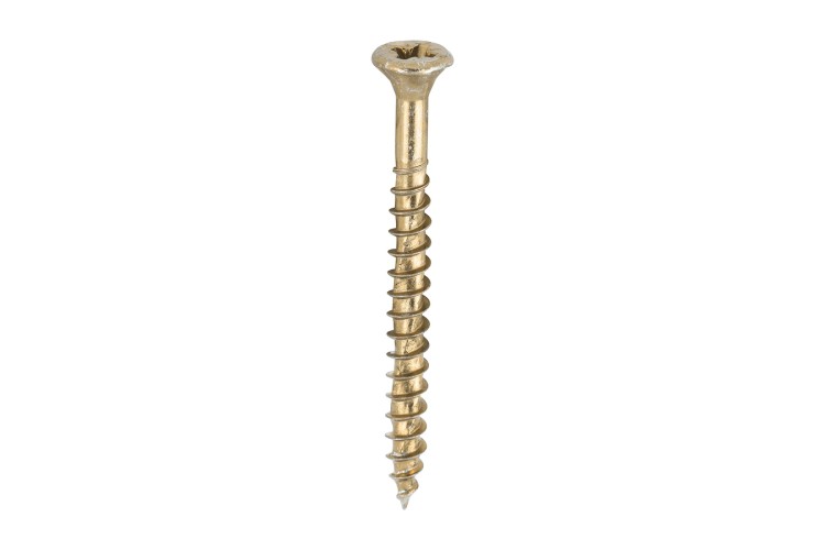3.5 x 40MM VELOCITY ACREW (PZ2) (COUNTERSUNK) (YELLOW ZINC) 