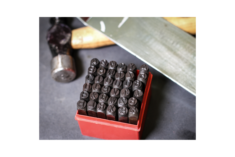 36PC LETTER AND NUMBER PUNCH SET 8MM