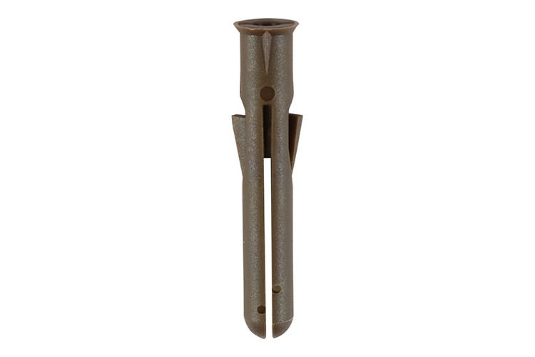 42mm Premium Plastic Plugs - Brown 