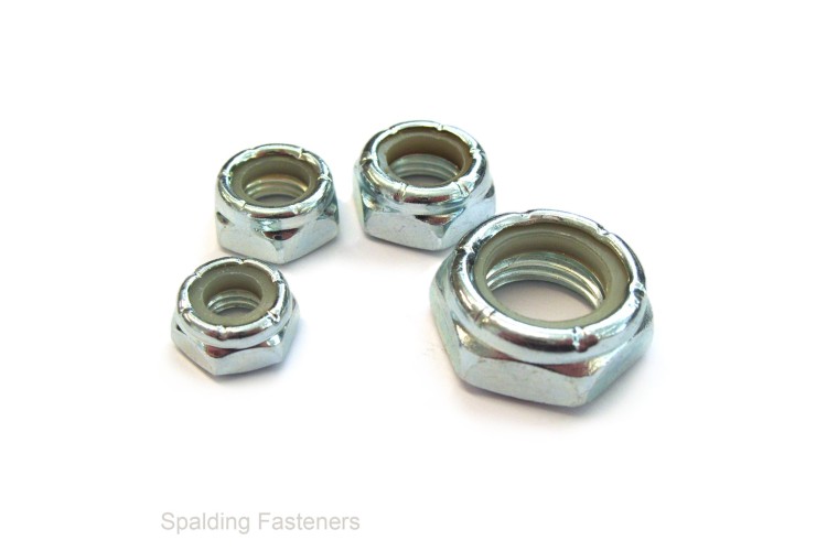 5/16 - (24) (UNF) THIN NYLOC NUT (ZINC) (CLASS 5)