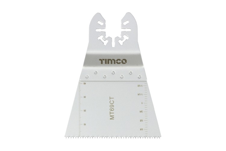 69MM MULTI TOOL BLADE (FLUSH CUT) (COARSE CUT) (WOOD, PLASTICS)