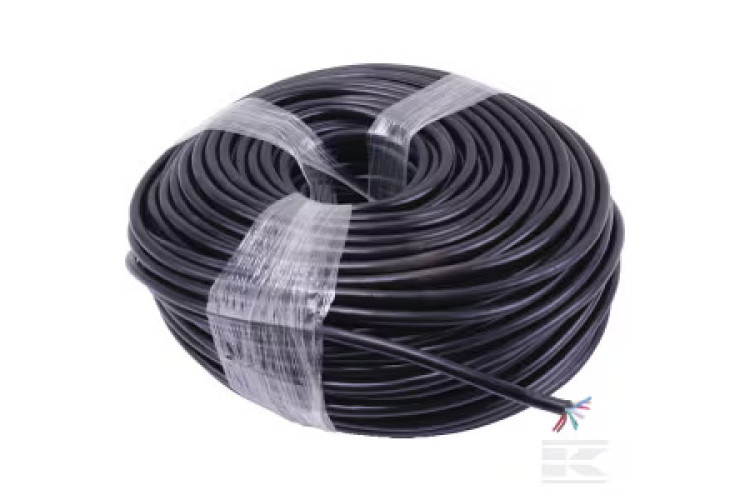  7 CORE CABLE (0.75MM) (BLACK) (PER METRE)