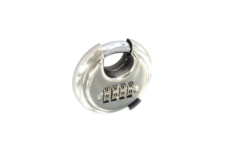 70MM RESETTABLE DISCK PADLOCK (STAINLESS STEEL)