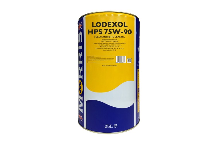 75W90 LODEXOL (HPS) FULLY SYNTHETIC GEAR OIL (25LTR)