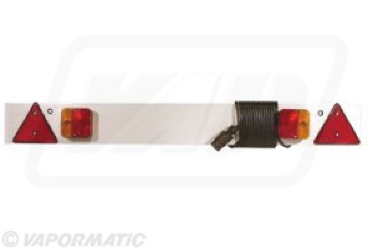 TRAILER LIGHT BOARD (4FT6) (7 METRE CABLE) (STANDARD BULB)