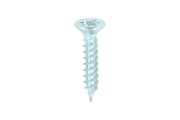 8 X 5/8 WOOD SCREW (ZINC) (TWIN THREADED) (PZ2) (200PK)