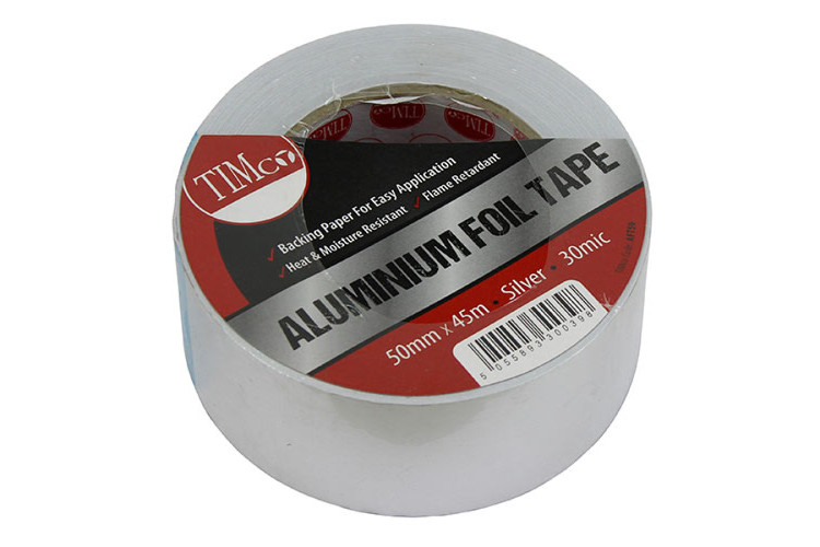 ALUMINIUM FOIL TAPE (45M X 50MM)