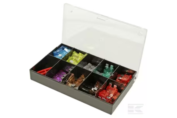 ASSORMENT BOX OF BLADE FUSES (KRAMP)