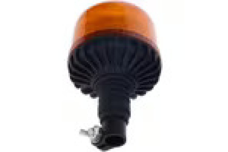 Beacon LED, 20W, 12-24V, amber, flexible pole mount, diameter 126mm x201mm