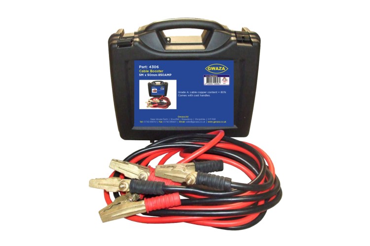 CABLE BOOSTER SET (5M x 50MM) (850AMP) (CAST)