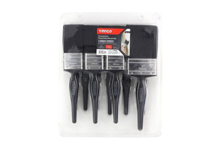 CONTRACTORS PAINT BRUSH SET (10 PK)