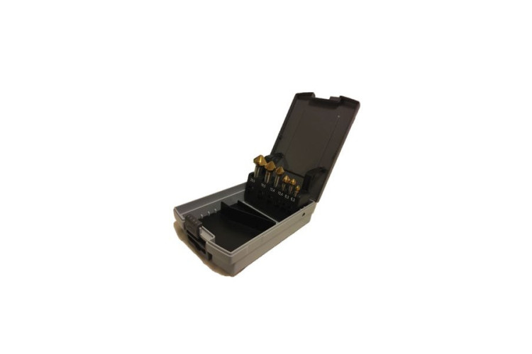 COUNTERSINK (HSS TIN COATED) BIT SET (6PK) (90 DEGREE) (OPTICUT)