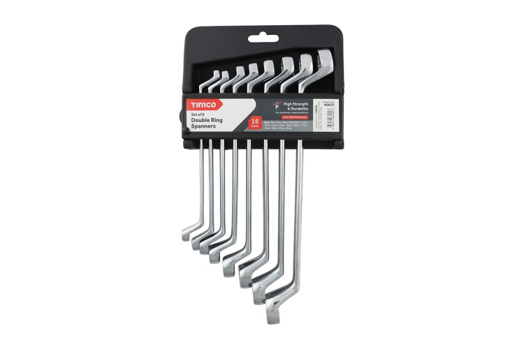 DOUBLE RING SPANNER SET (8PCS) (TIMCO)