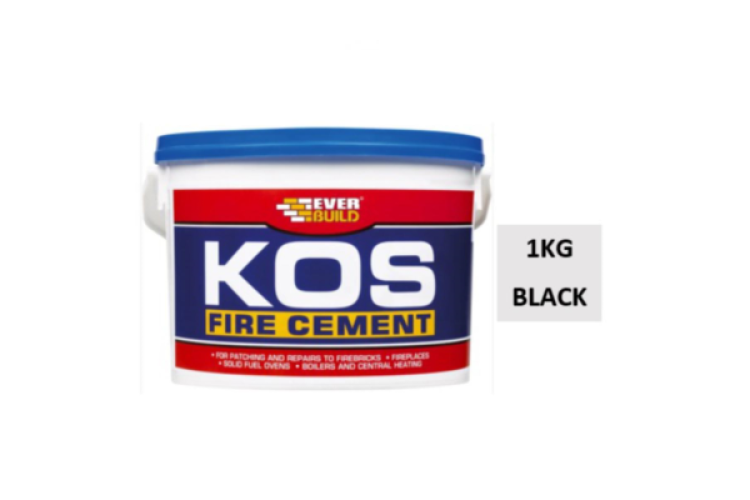 EVERBUILD KOS BLACK FIRE CEMENT (1KG)