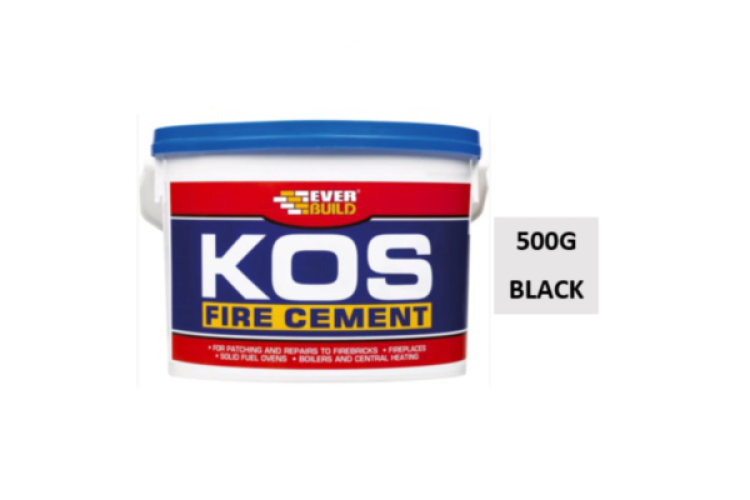 EVERBUILD KOS BLACK FIRE CEMENT (500G)
