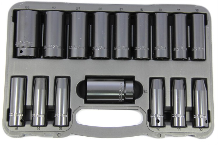 22MM X 1/2 DRIVE DEEP IMPACT SOCKET (6 POINT) (FRANKLIN)