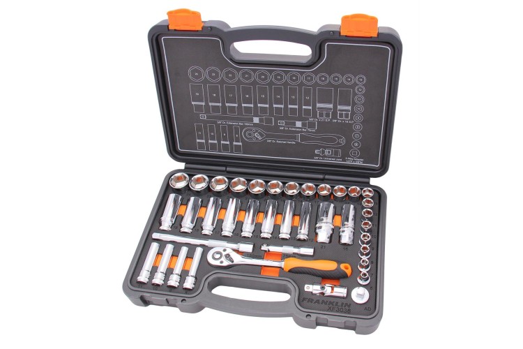 Franklin XF 38 pce 6 pt Socket Set 3/8