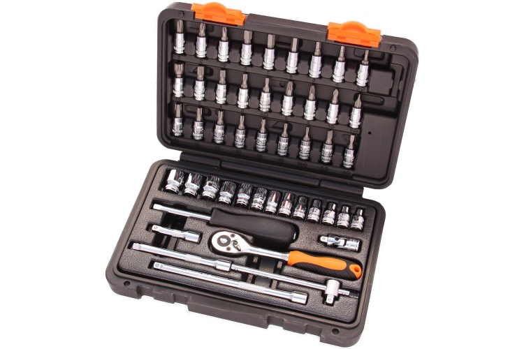 Franklin XF 51 pce 6 pt Socket Set 1/4