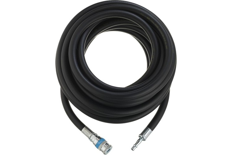 HOSE ASSEMBLY 10M OF 10MM HOSE, STANDARD ADAPTOR & VERTEX COUPLING 