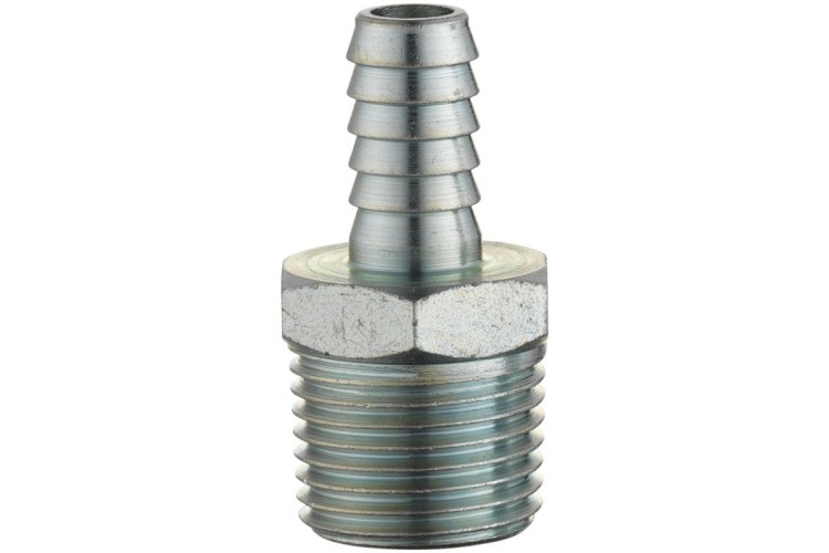 HOSE TAIL 3/8 HOSE TO MALE THREAD 1/2 