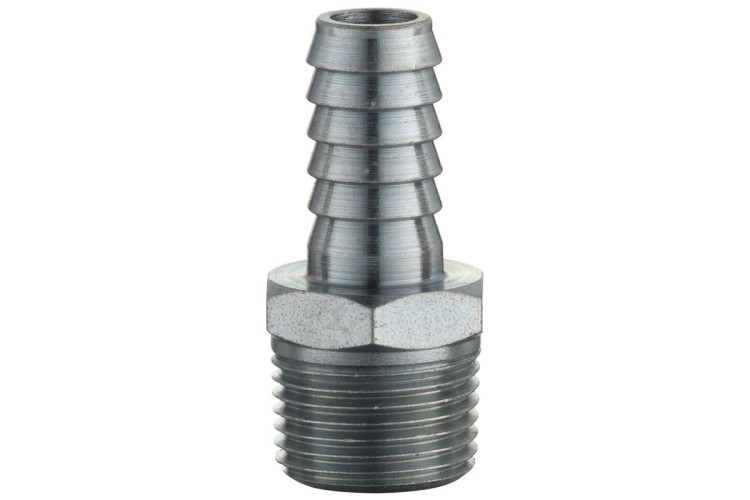 Hose Tail 9.5mm (3/8) i/d Hose to Male Thread R 3/8