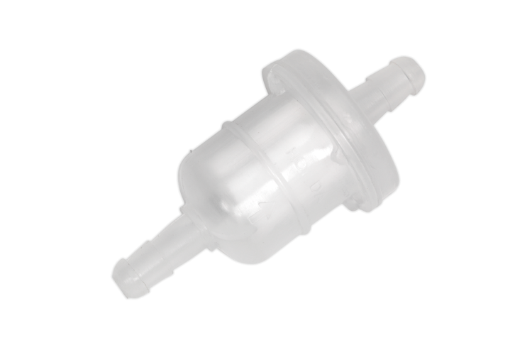 INLINE FUEL FILTER (8MM IN AND OUT TAILS)