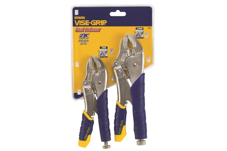 Irwin 2 pce Fast Release Vise-Grip Set