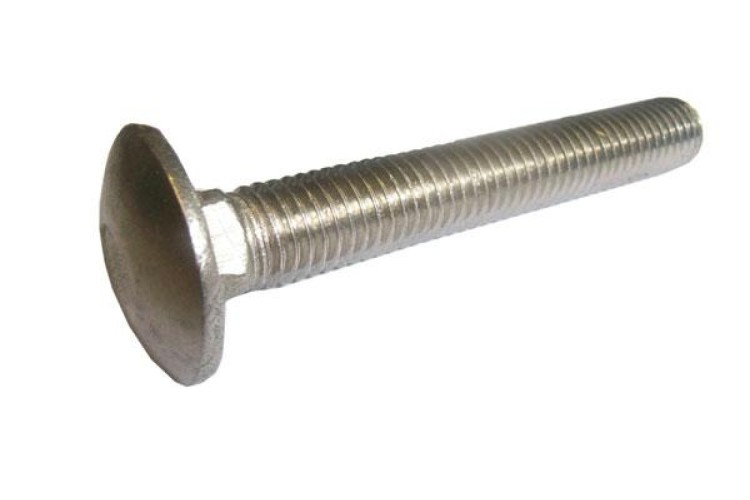 M10 X 30MM CARRIAGE BOLT (A2 STAINLESS)