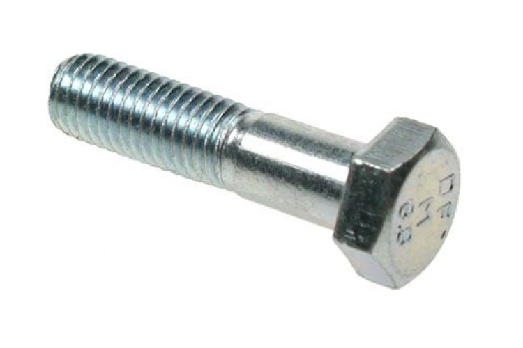 M12 X 60MM - 1.75 HEX BOLT (10.9) (ZINC)