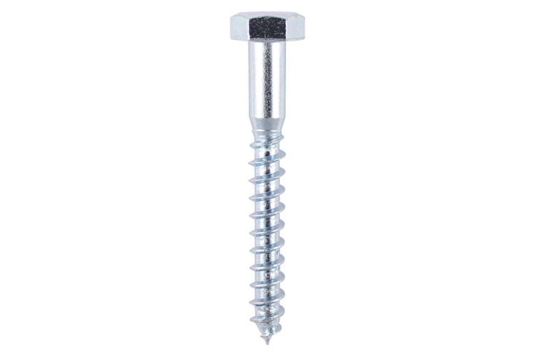 M12 X 80MM COACH SCREW (ZINC)