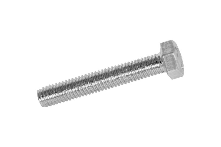 M12 X 90MM - 1.75 HEX SET SCREW (8.8) (ZINC)