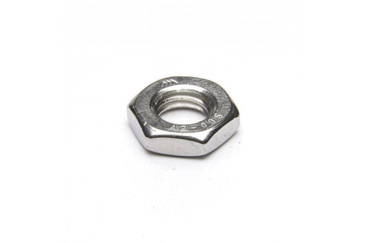 M14 - 2.00 HEX HALF (JAM) NUT (ZINC) (METRIC) (GRADE 4)