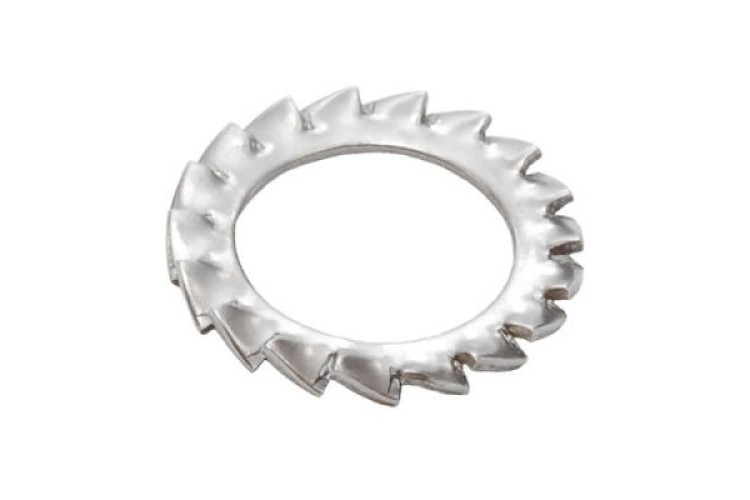 M16 EXTERNAL SERRATED WASHER (ZINC)