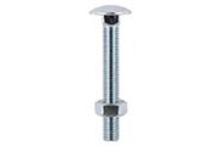 M16 X 120MM CARRIAGE BOLT (8.8) (ZINC)
