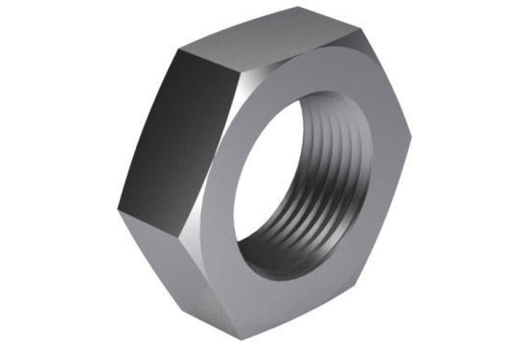 M18  - 1.50 HEX JAM NUT (ZINC) (GRADE 4) (EXTRA FINE)