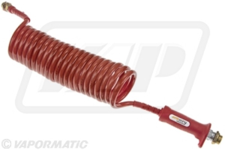 M22 PNEUMATIC AIR BRAKE HOSE WITH HAND GRIP (RED)