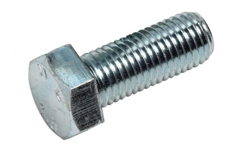 M24 X 90MM - 3.00 HEX SET SCREW (10.9) (ZINC)