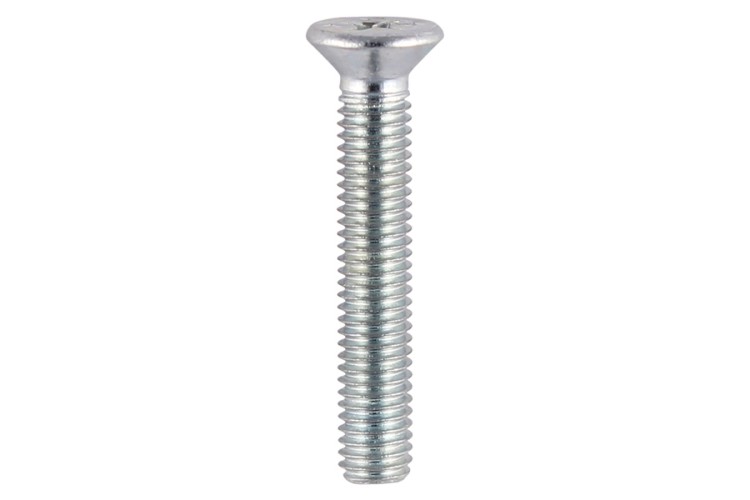 M5 X 20MM MACHINE SCREW (COUNTERSUNK) (PH2) (ZINC)