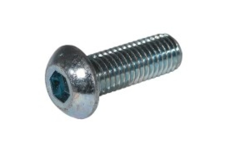 M6 X 40MM FLANGE HEAD BUTTON SCREW (ZINC) (10.9)