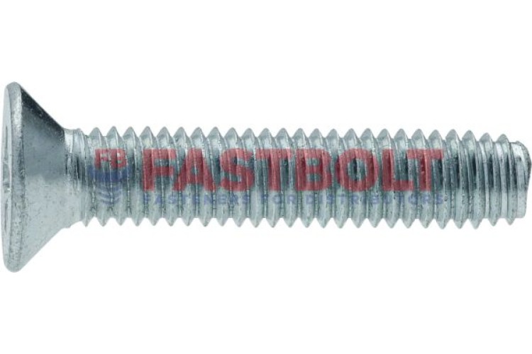 M6 X 50MM TRITAP THREAD FORMING COUNTERSUNK SCREW (ZINC)